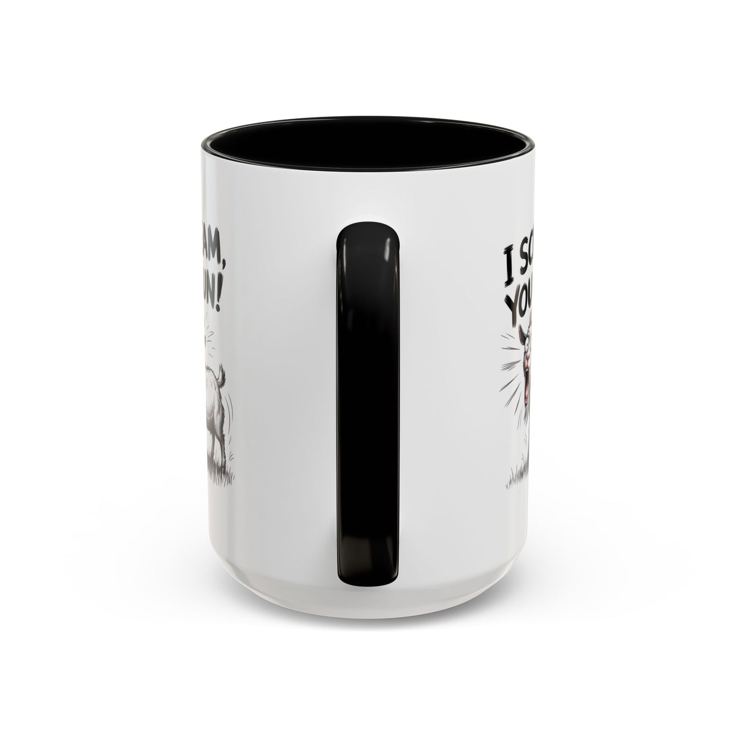 Humor Mug - I Scream, You Run