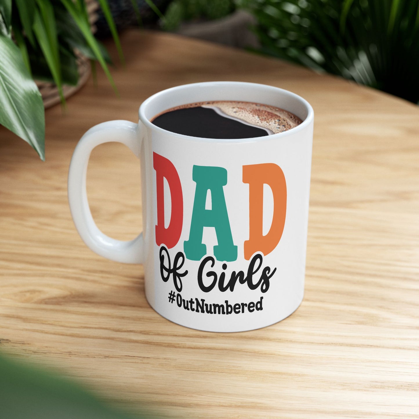Father's Day Mug - Dad Of Girls