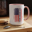 4th of July Mug - Happy Birthday America Flag