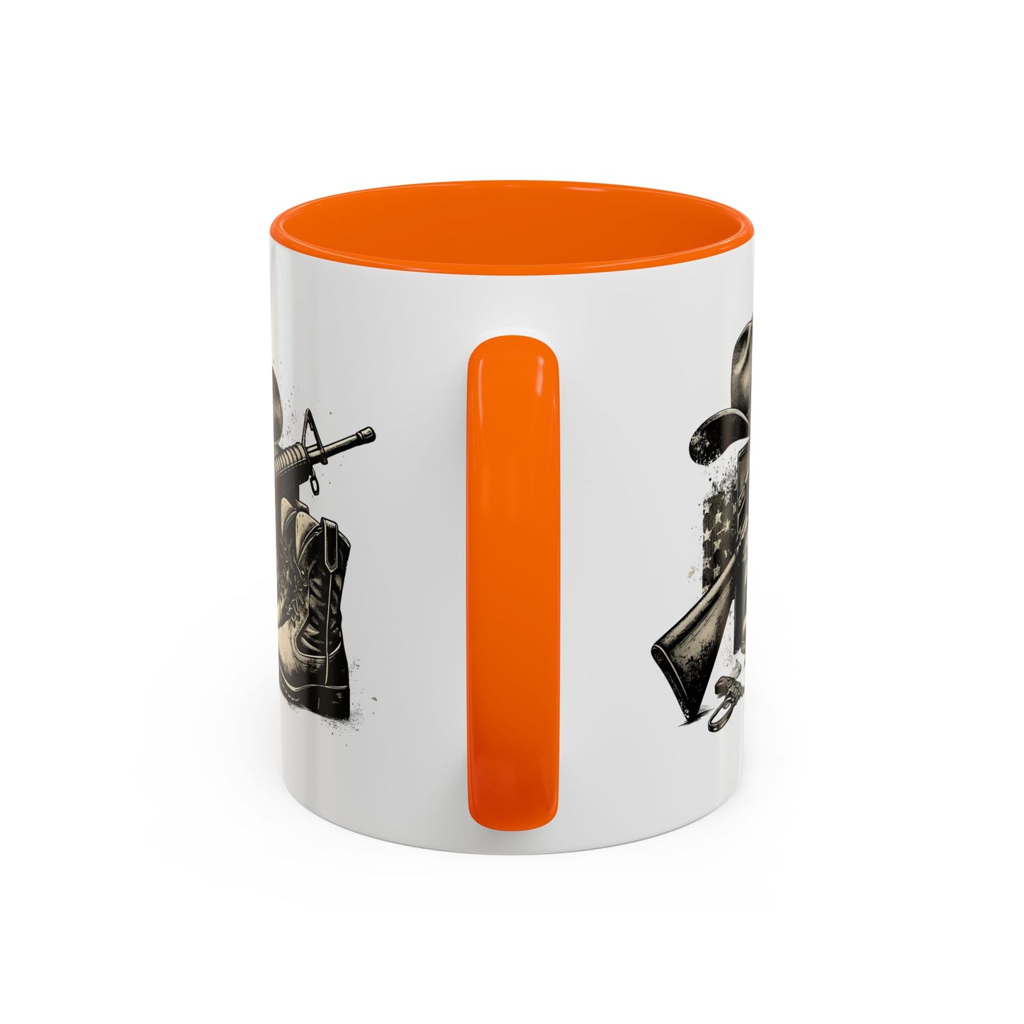 4th of July Mug - Soldier Hat Boots Gun
