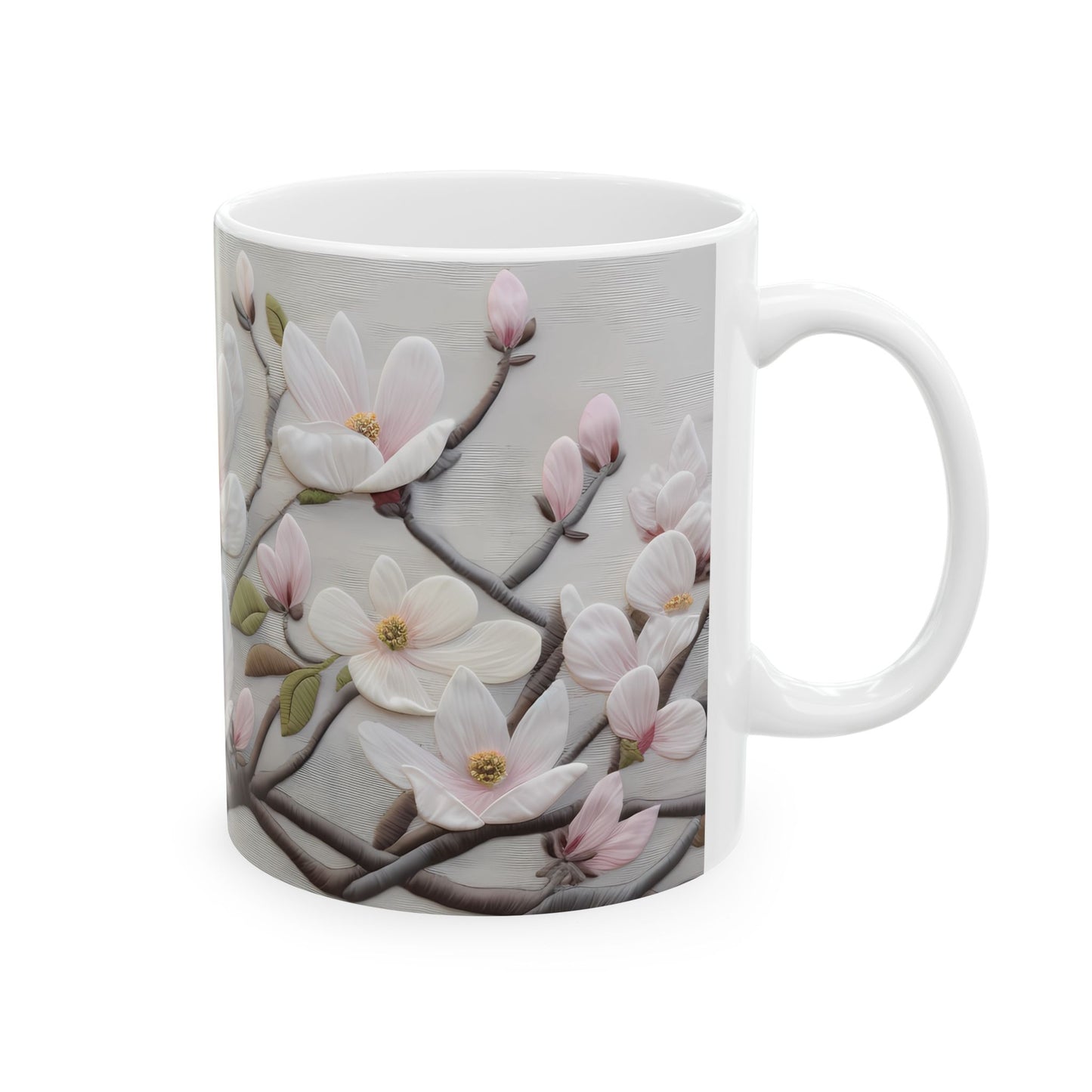 Artistic Mug - Felted Flower 2