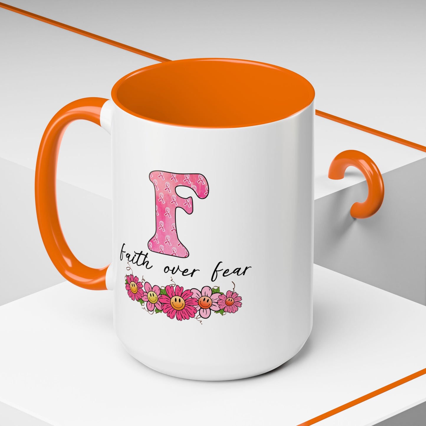 Religious Mug - Faith Over Fear