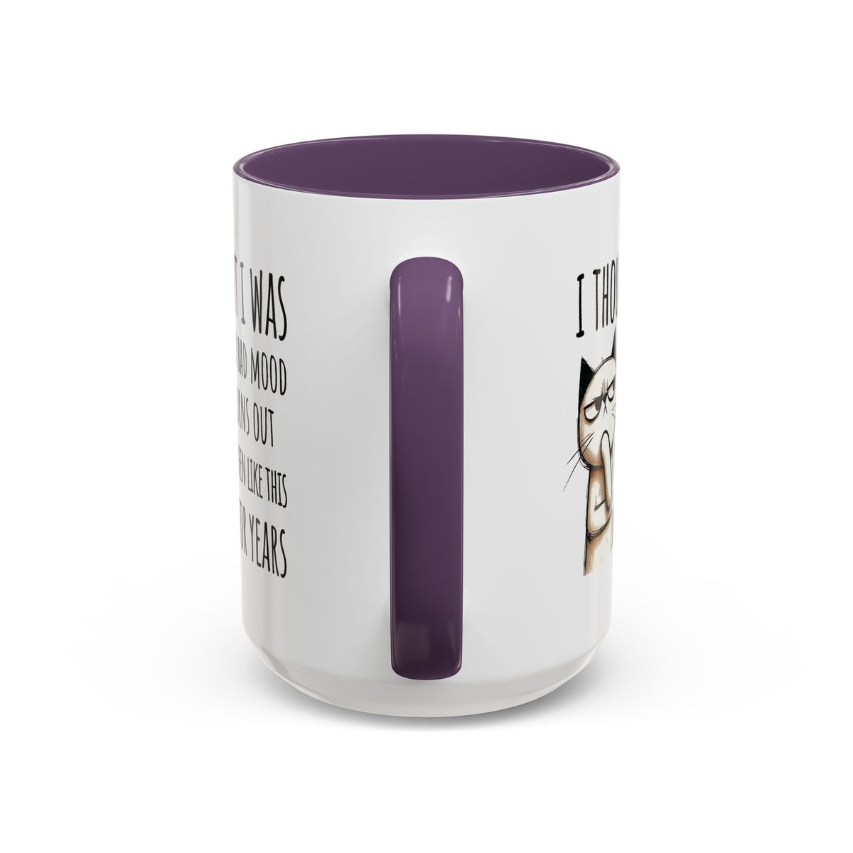 Adult Mug - I Thought I Was In A Bad Mood