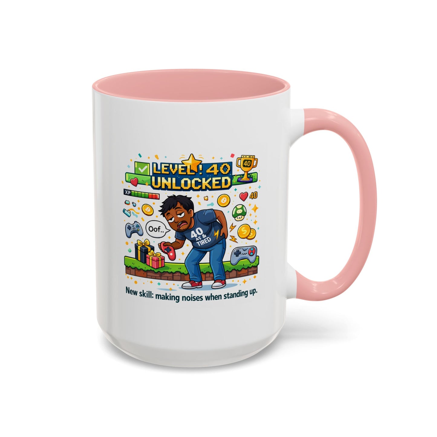 Birthday Mug - Level 40 Unlocked