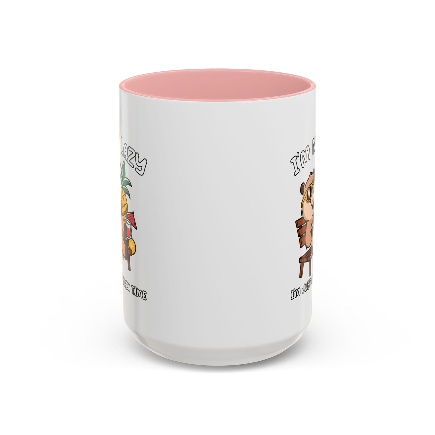 Humor Mug - I'm Not Lazy Capybara