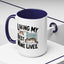 Animal Mug - Living My Best Nine Lives
