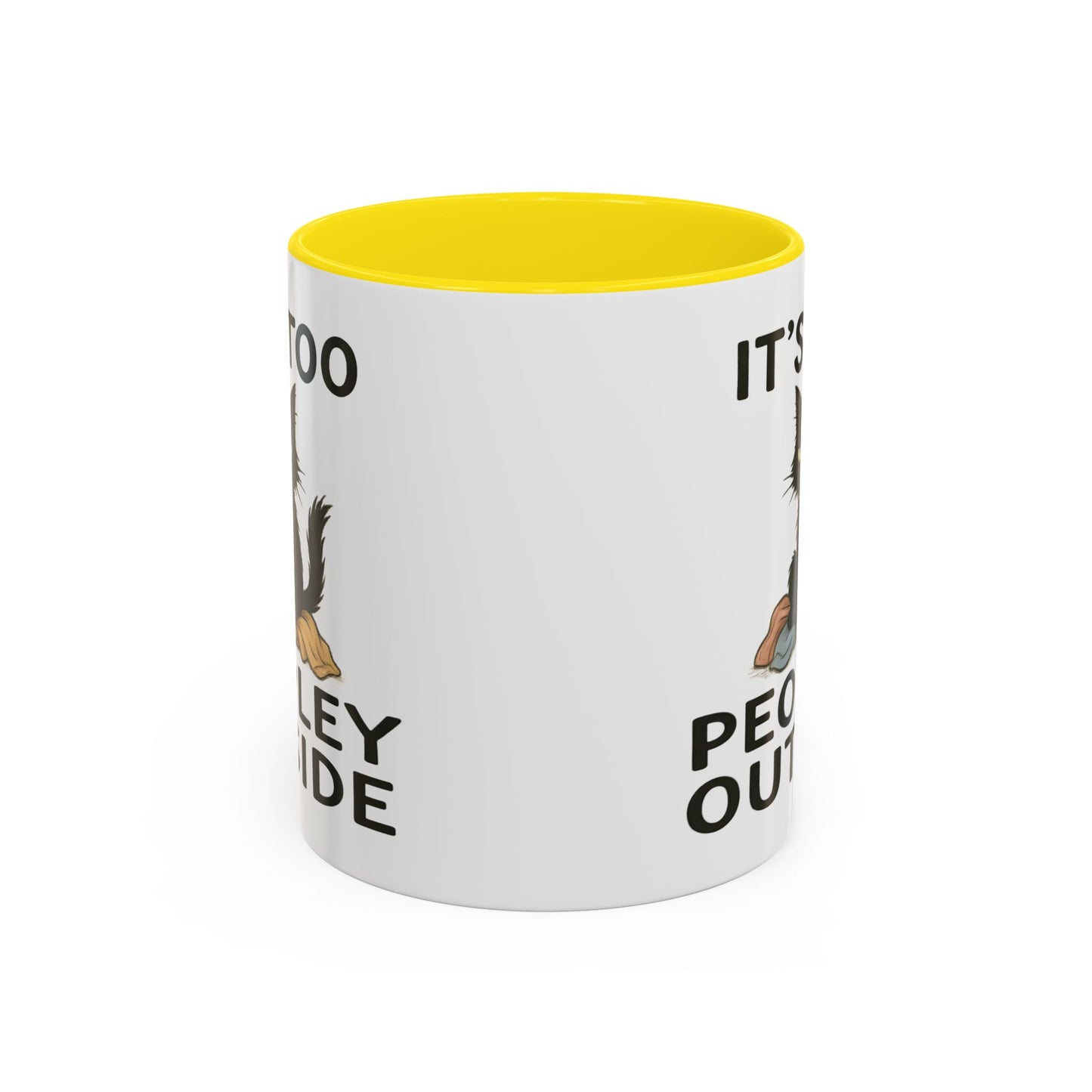 Animal Mug - It's Too Peopley Outside