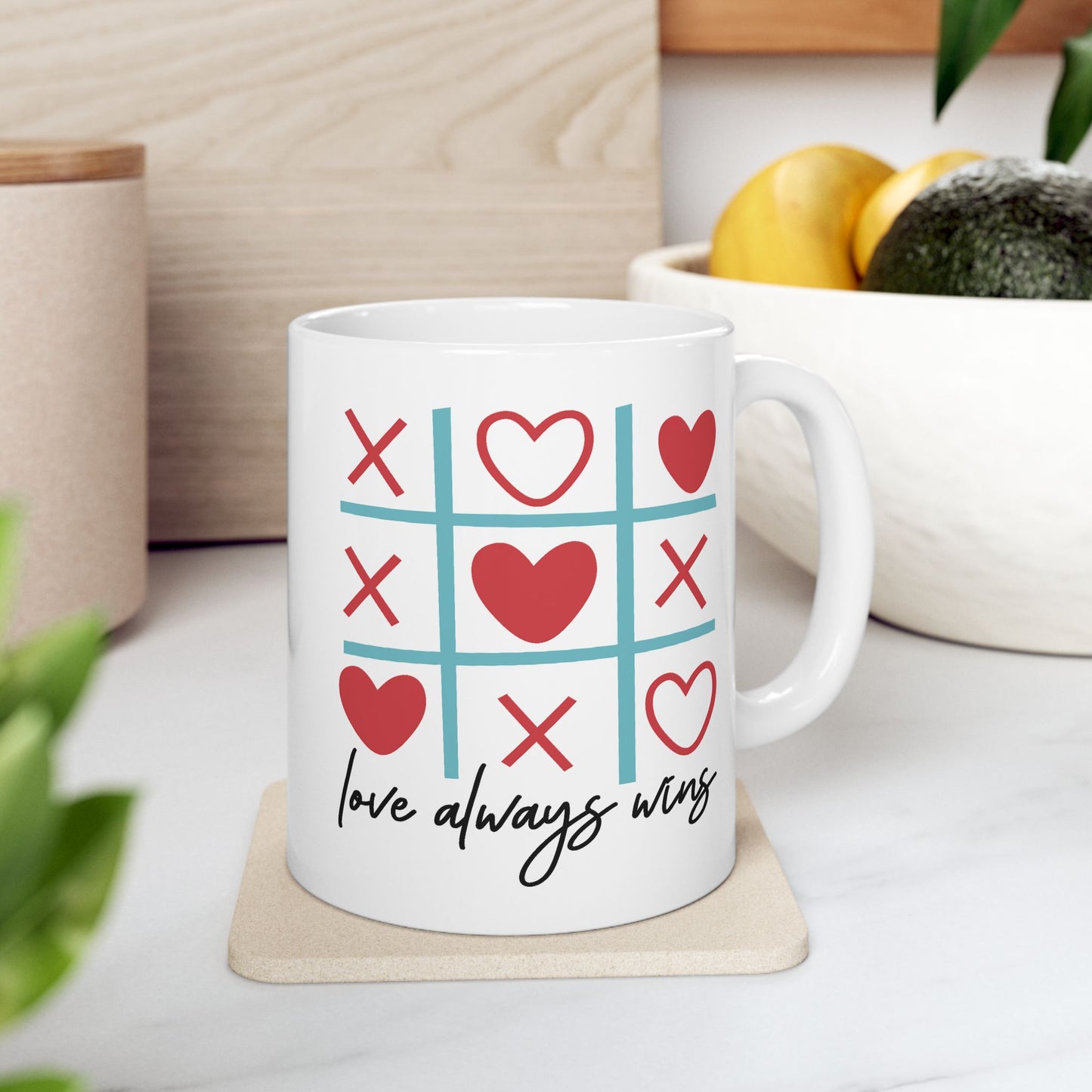 Anniversary Mug - Love Always Wins