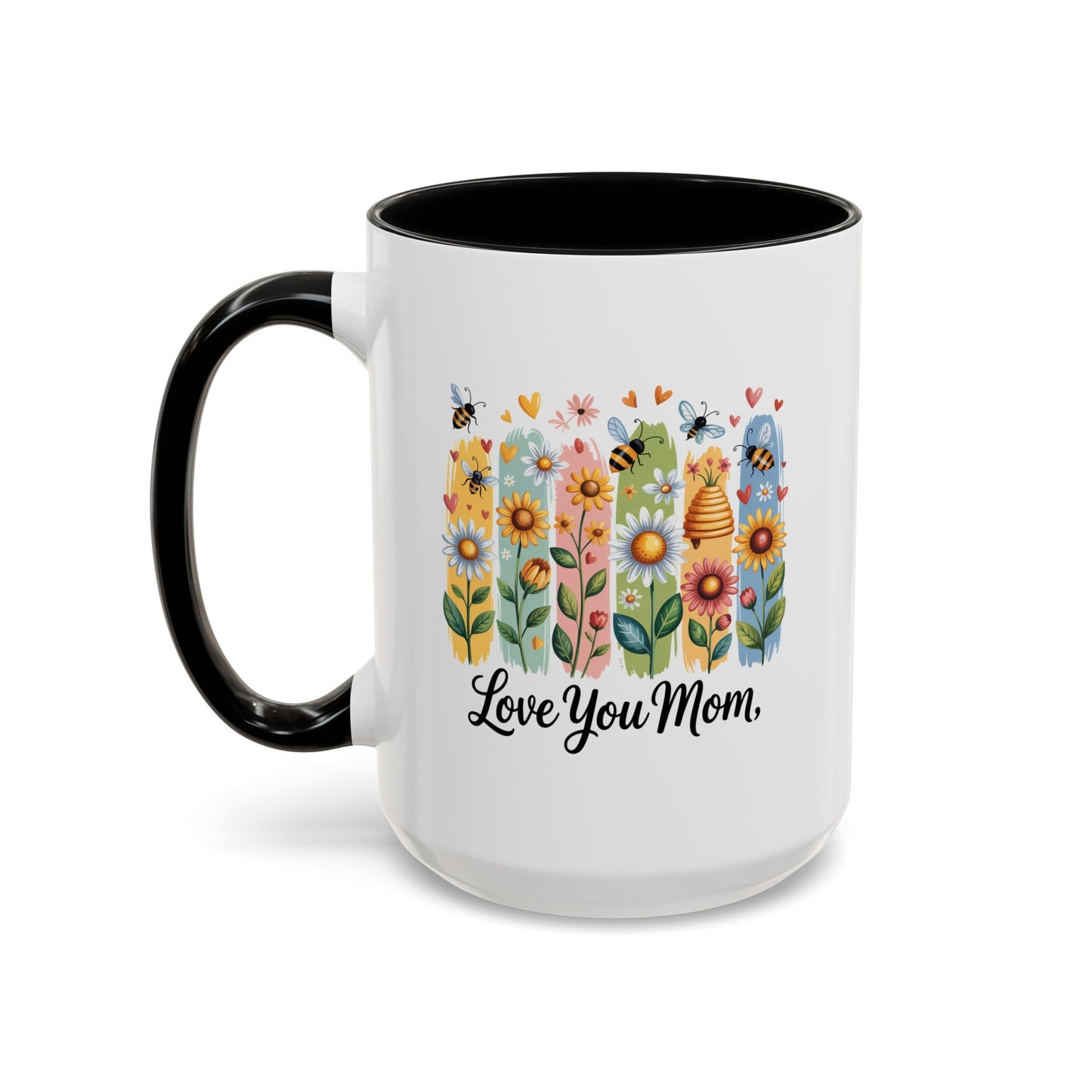 Mother's Day Mug - Love You Mom Beehive