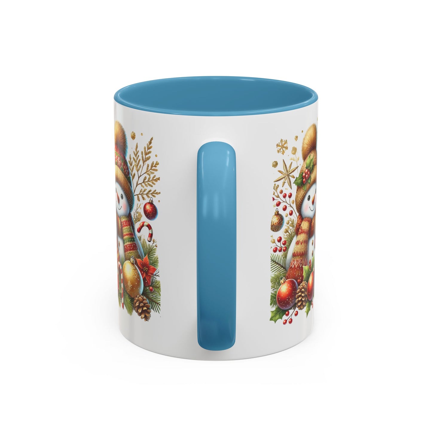 Christmas Mug - Gingerbread Snowman Family 3