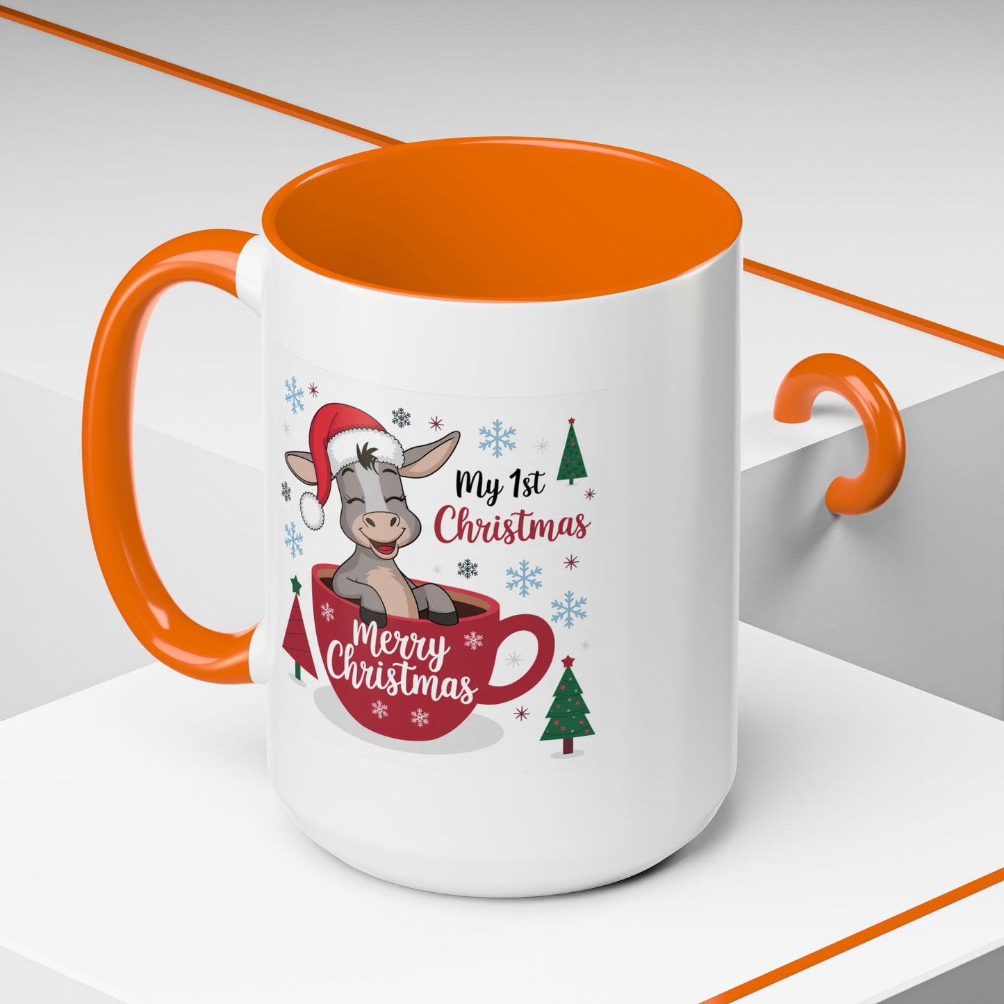 Christmas Mug - My First Christmas Donkey Cup