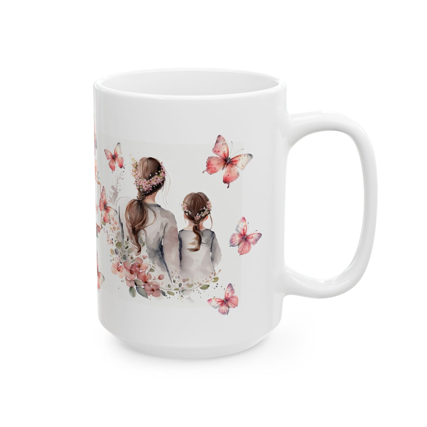 Mother's Day Mug - Happy Mother's Day Mom & Daughter