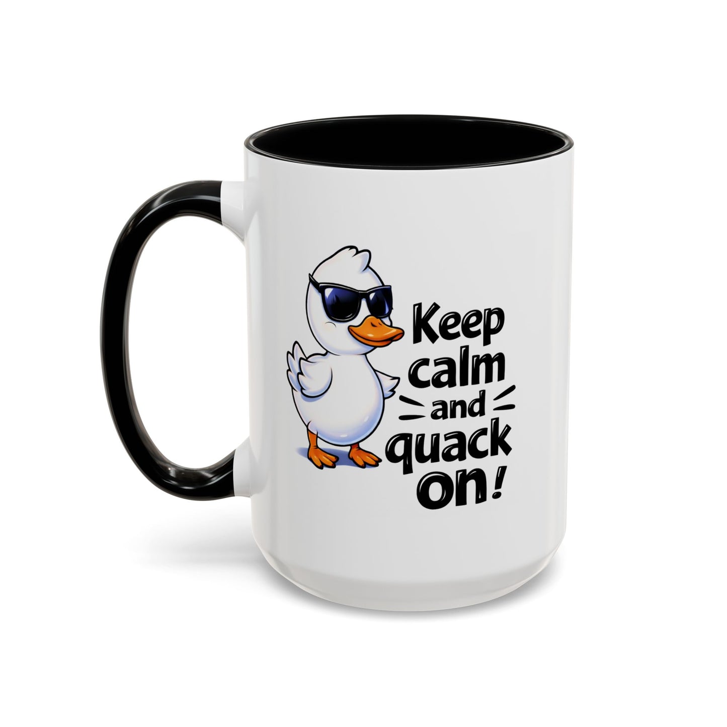 Wellness Mug - Keep Calm And Quack On