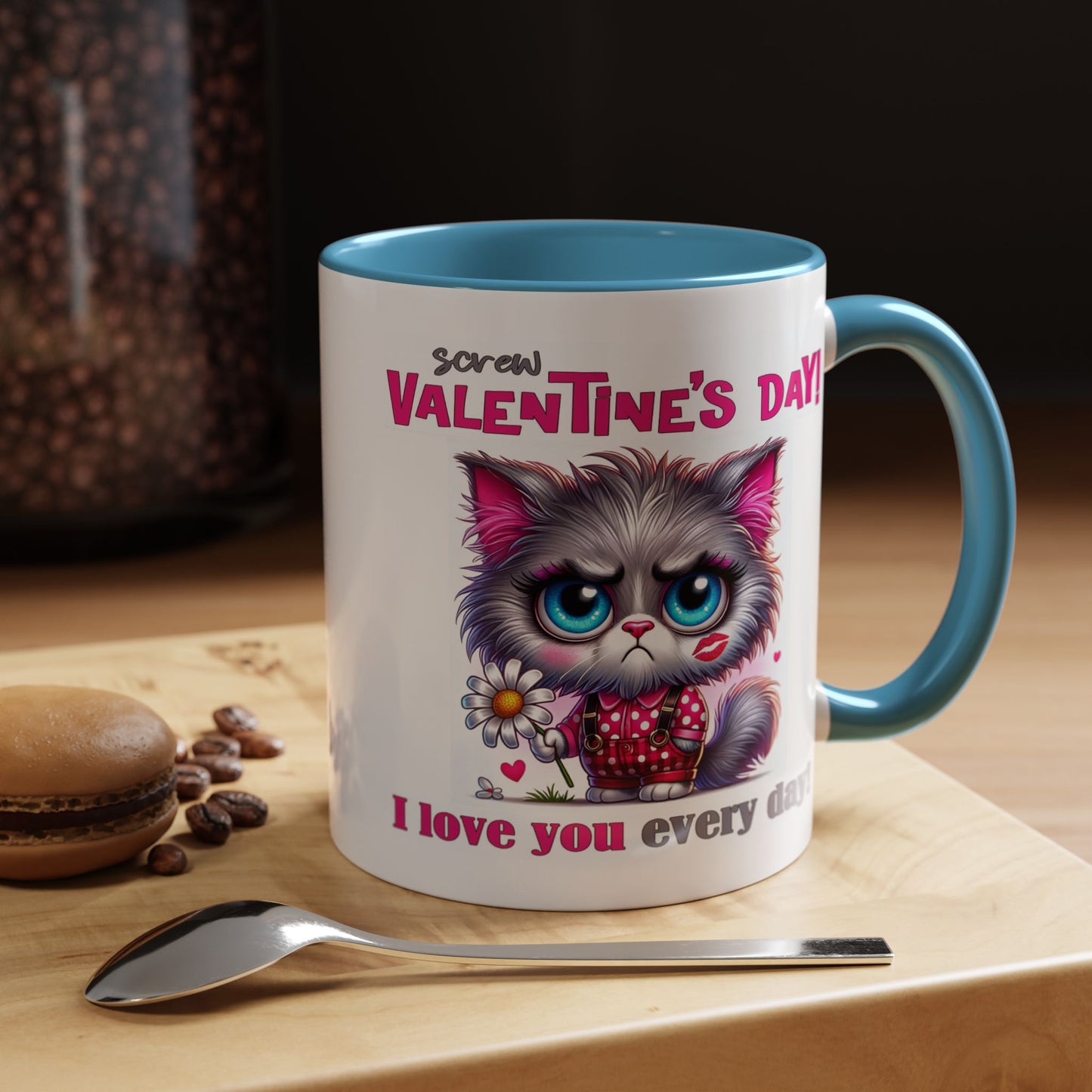 Animal Mug - Screw Valentine's Day
