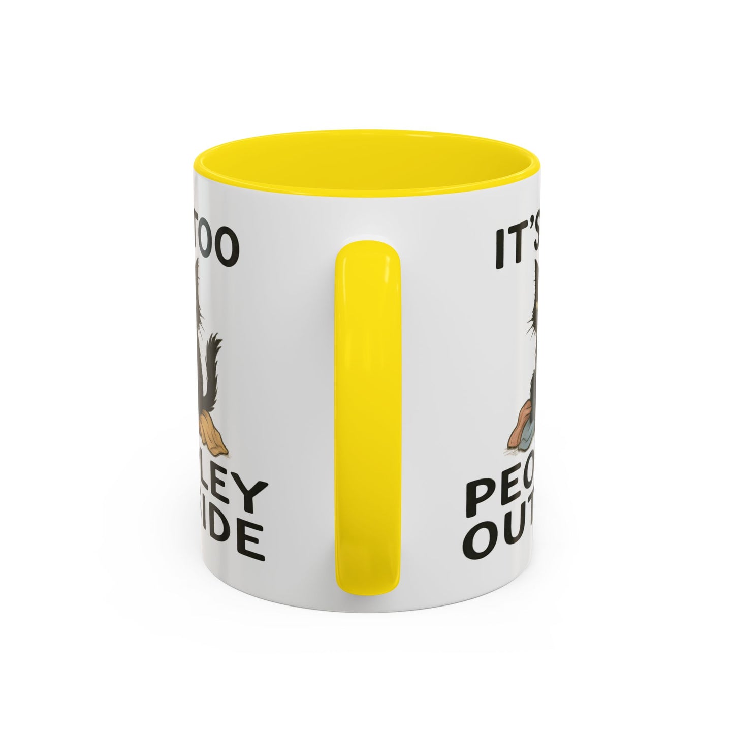 Animal Mug - It's Too Peopley Outside