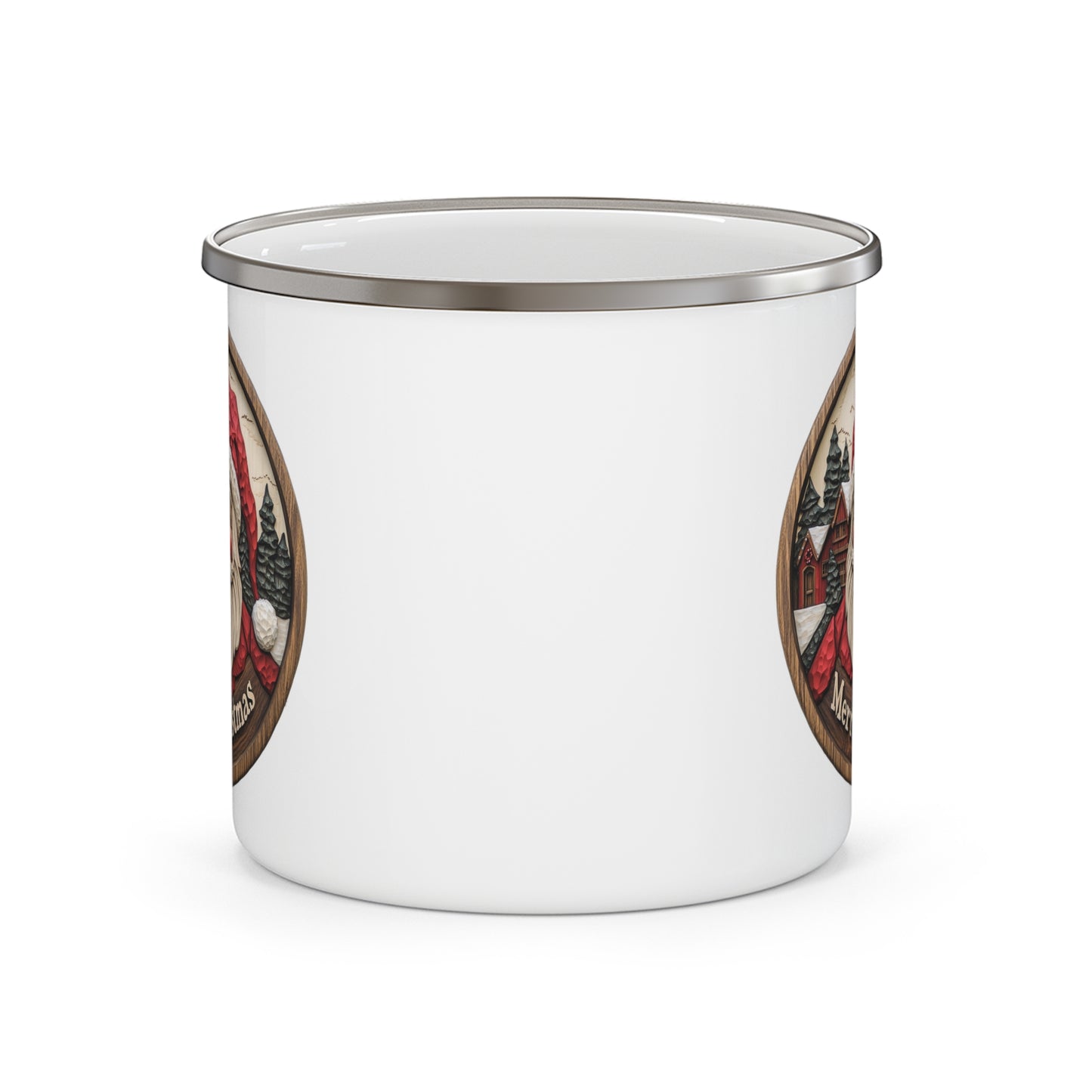 Christmas Mug - Merry Christmas Santa Plaque