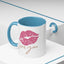 Valentine's Day Mug - Love You Lips Kiss