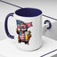 4th of July Mug - Merica Sloth