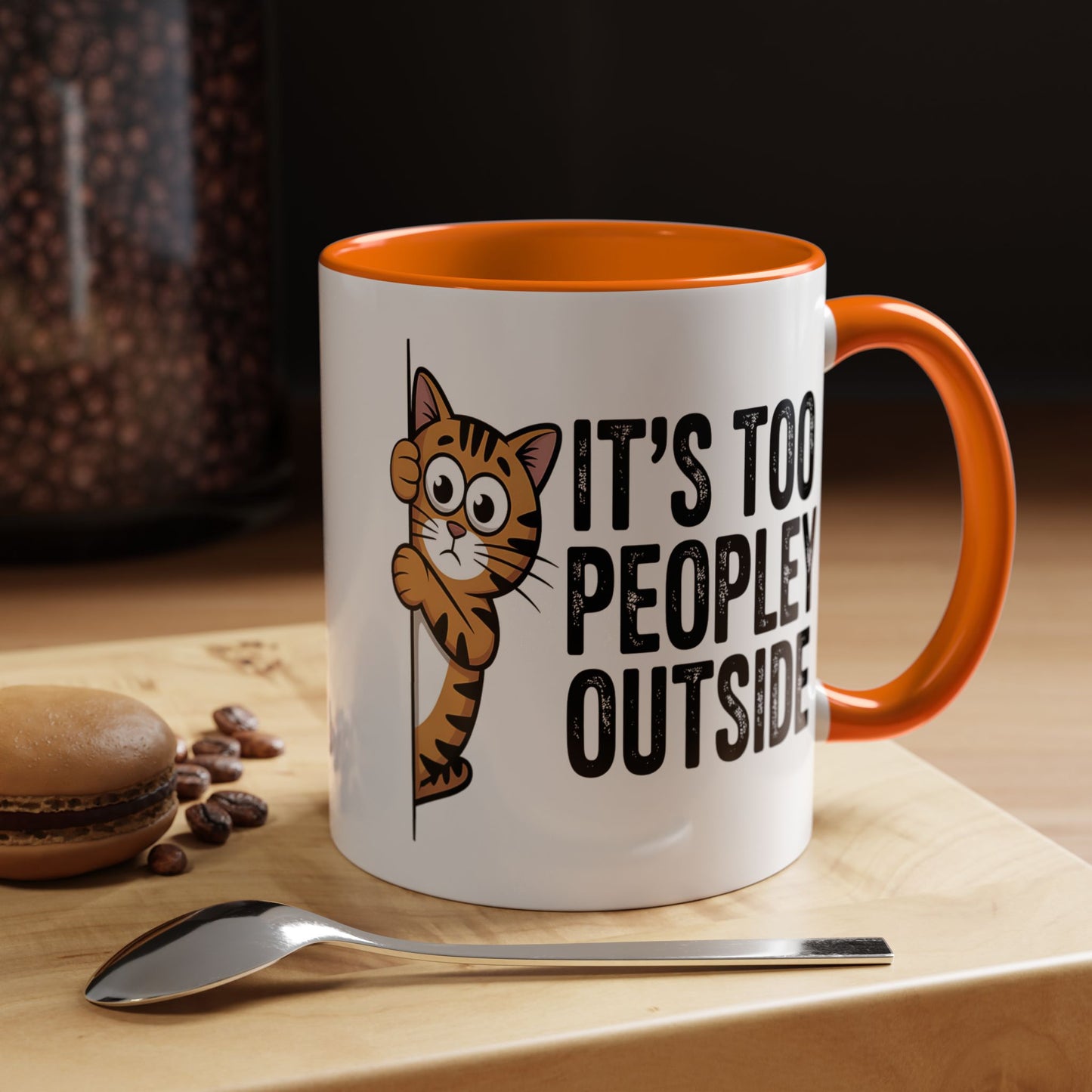 Animal Mug - It's Too Peopley Outside