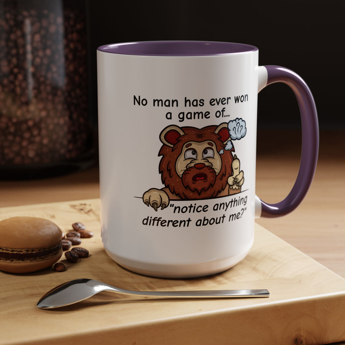 Humor Mug - No Man Has Ever Won a Game