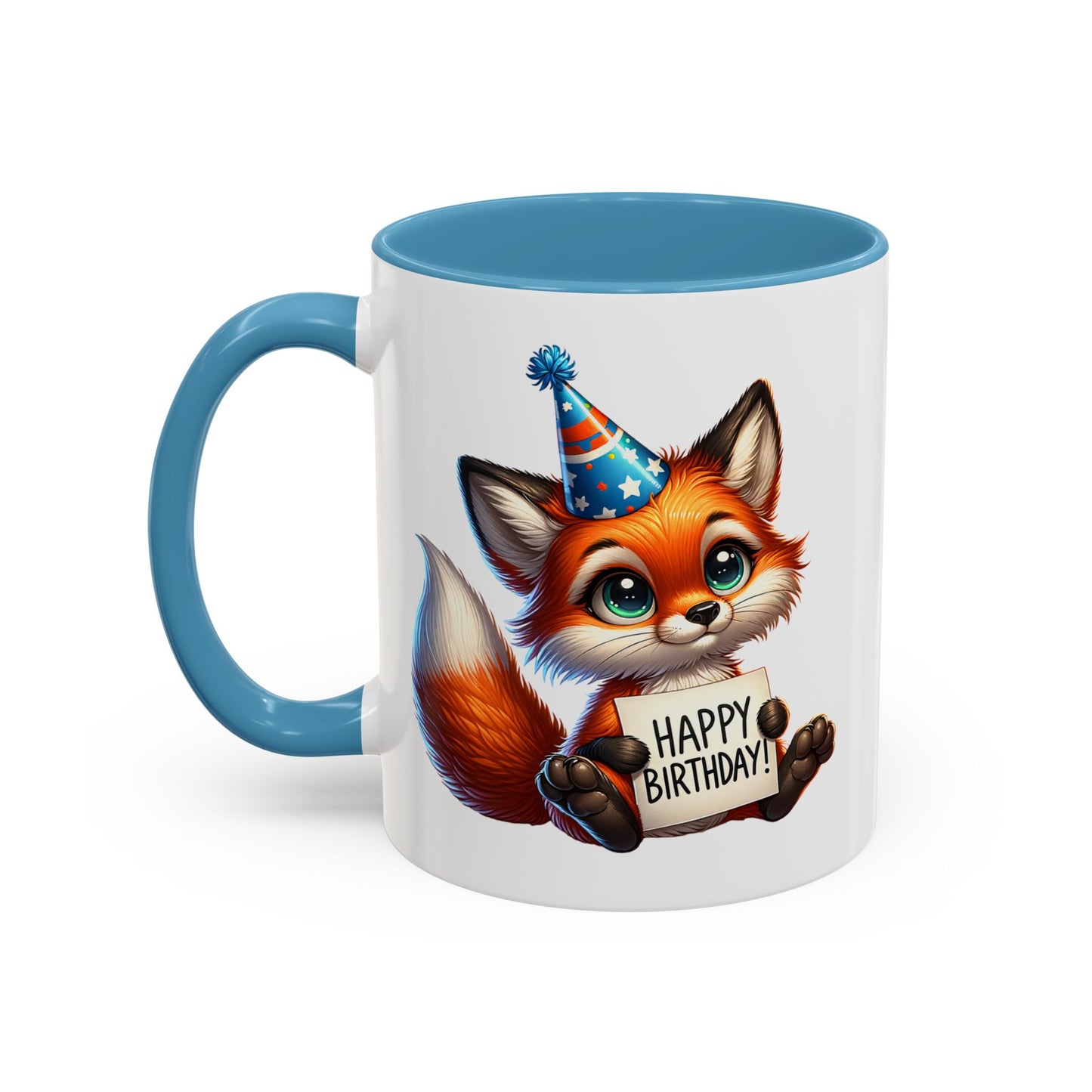 Birthday Mug - Fox Clipart