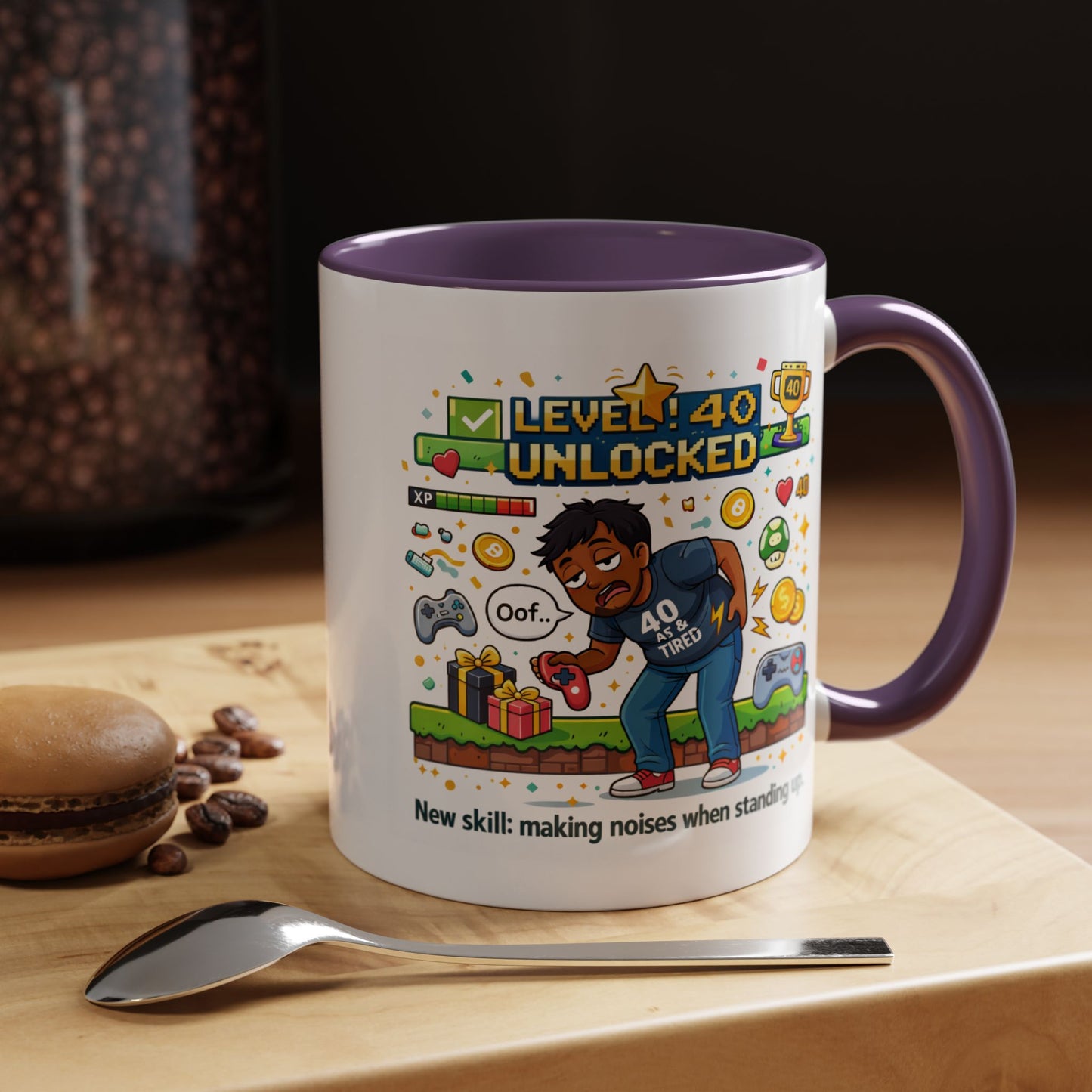 Birthday Mug - Level 40 Unlocked