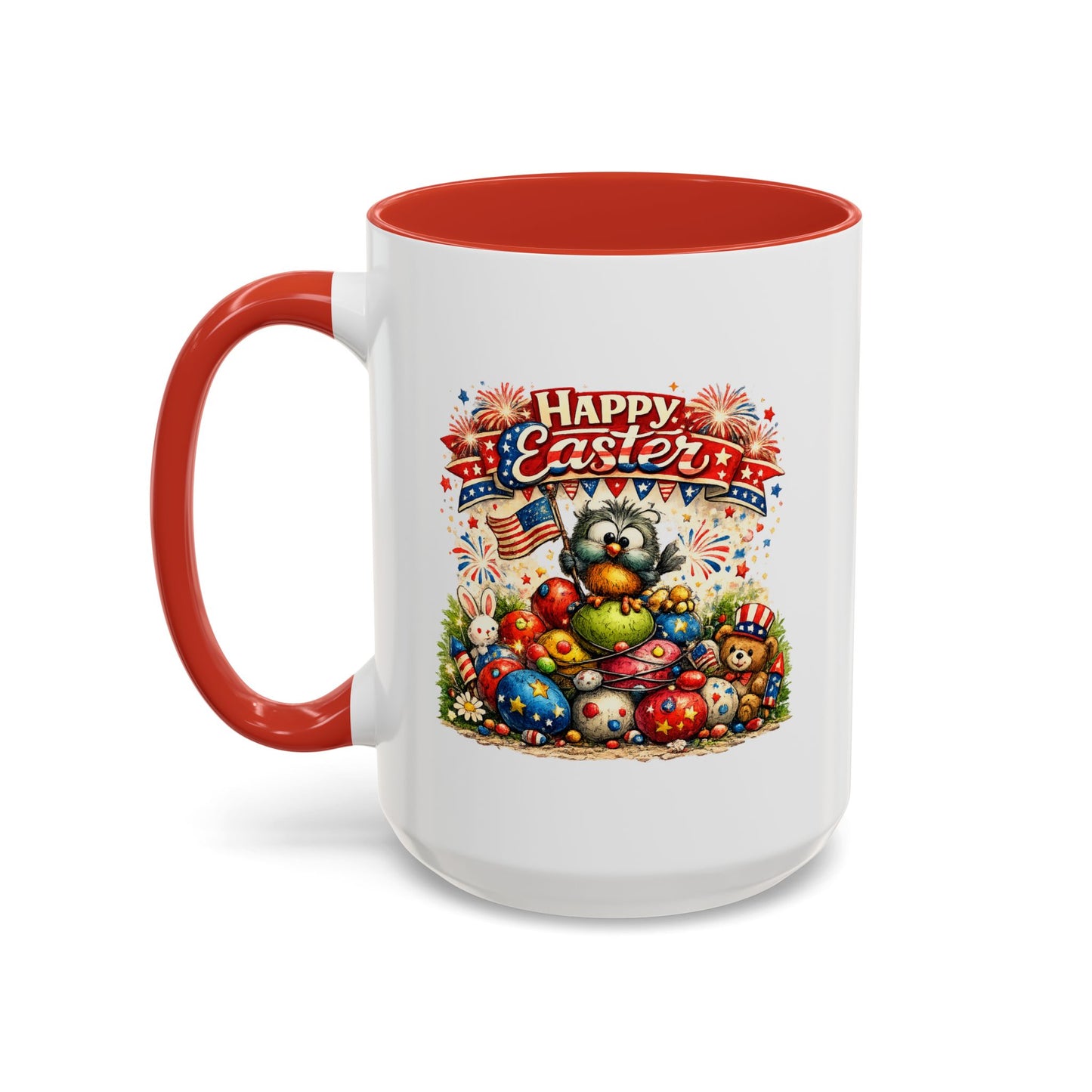 Easter Mug - Patriotic Happy Easter