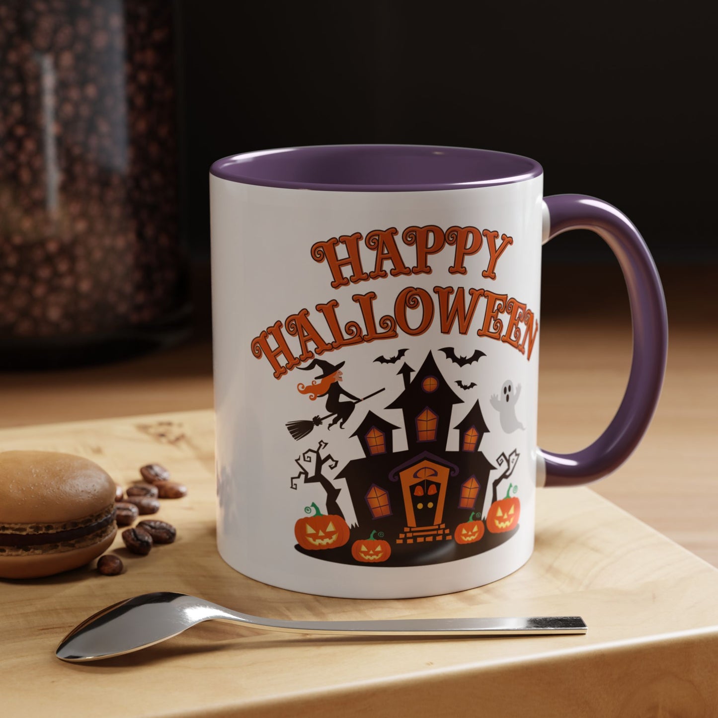 Halloween Mug - Happy Halloween Ghost House
