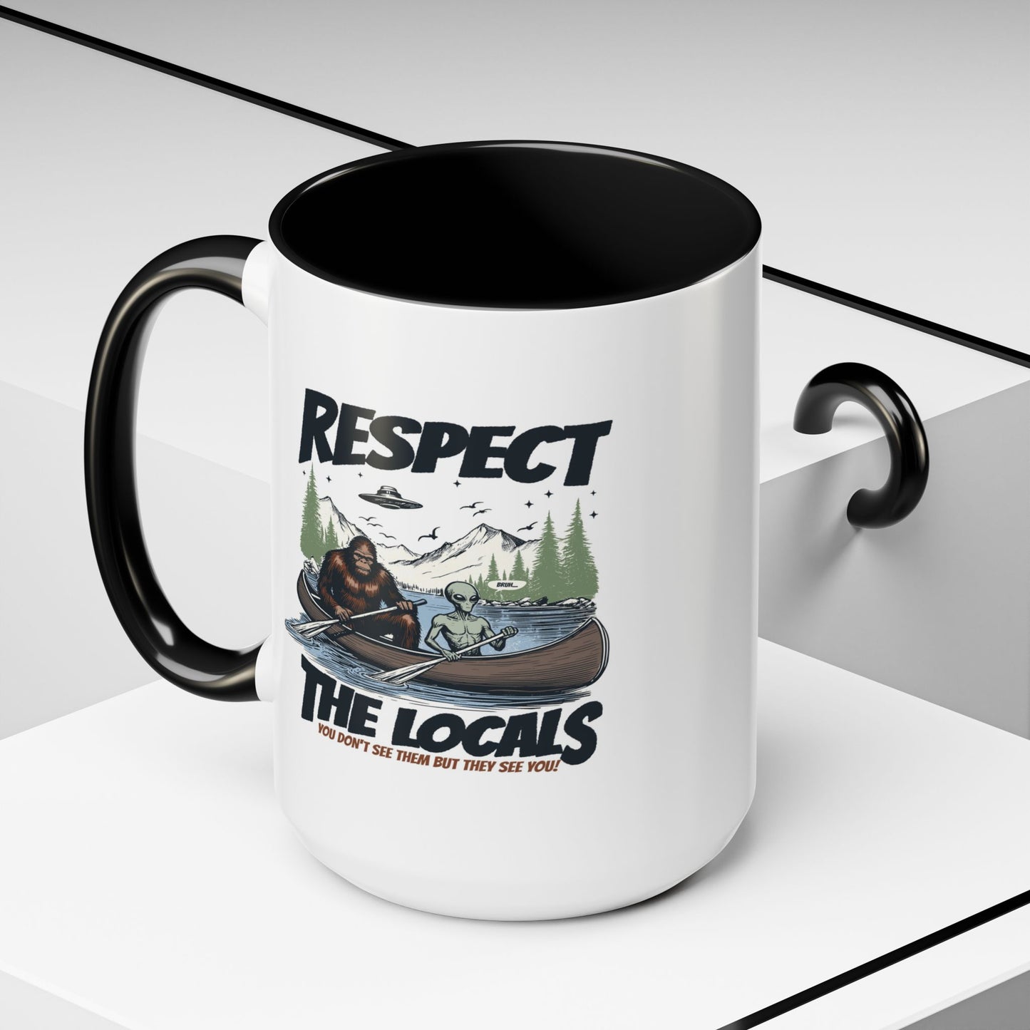 Alien Mug - Respect The Locals