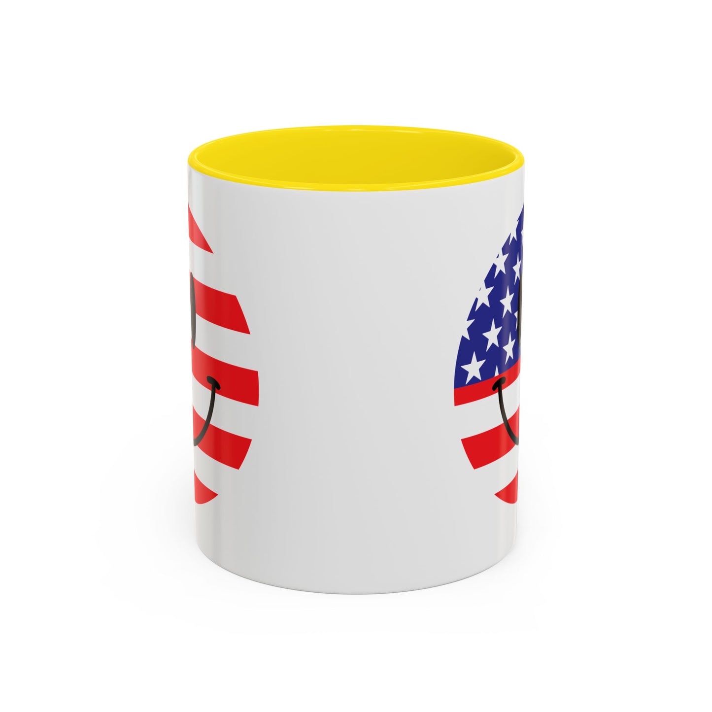 4th of July Mug - America Smiley Face