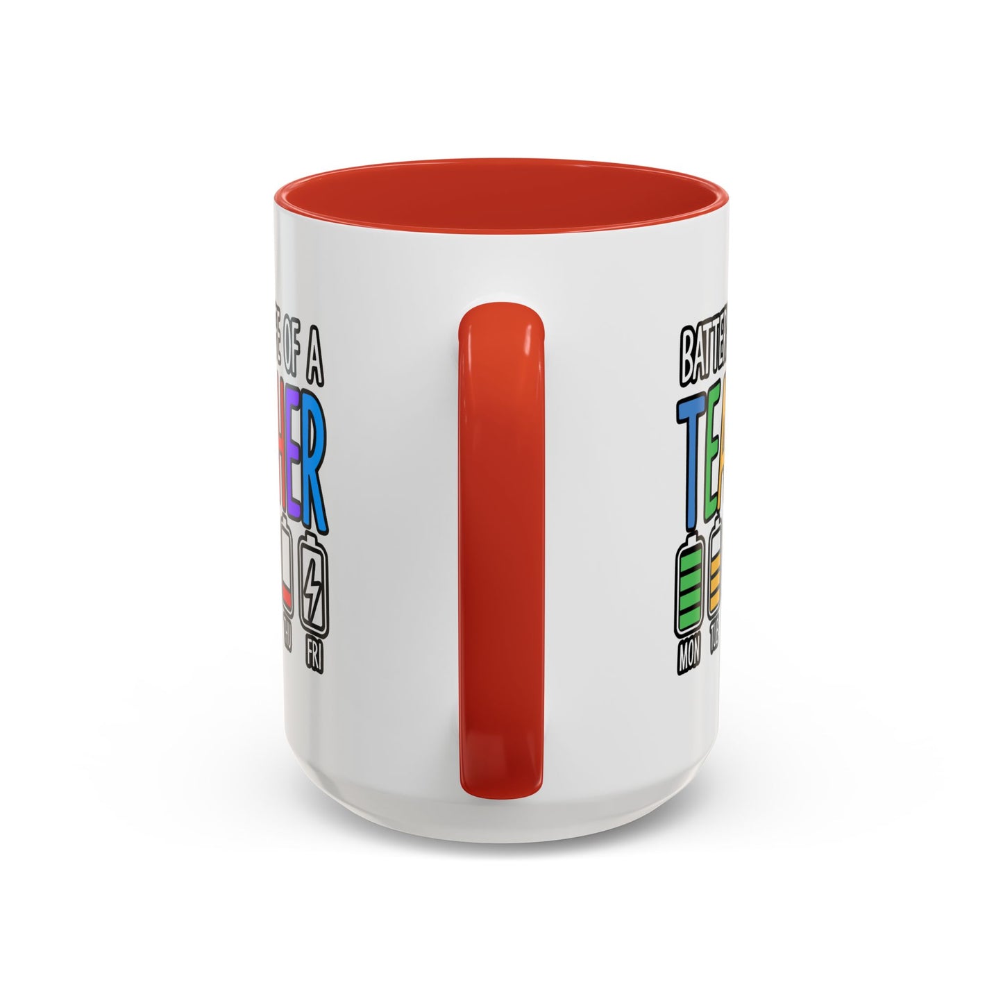 Office Mug - Battery Life of a Teacher