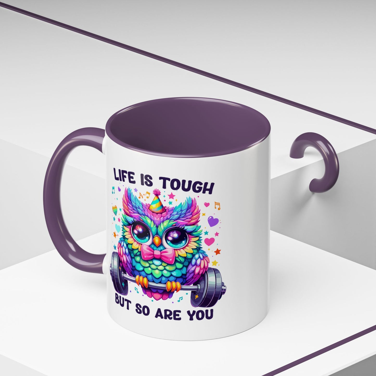 Wellness Mug - Life Is Tough Owl