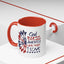 4th of July Mug - God Bless America Sunflower