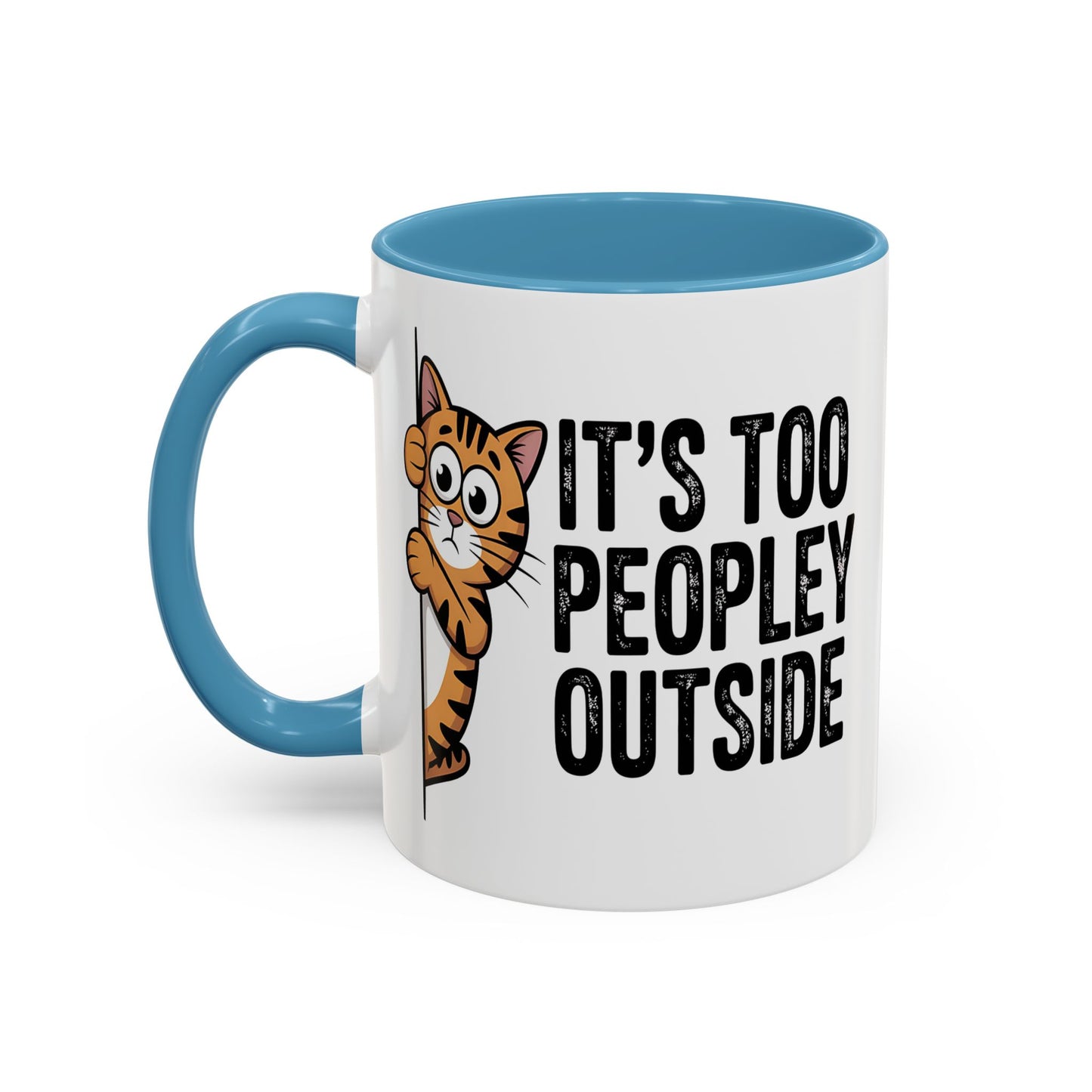 Animal Mug - It's Too Peopley Outside