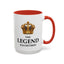 Office Mug - The Legend Has Retired