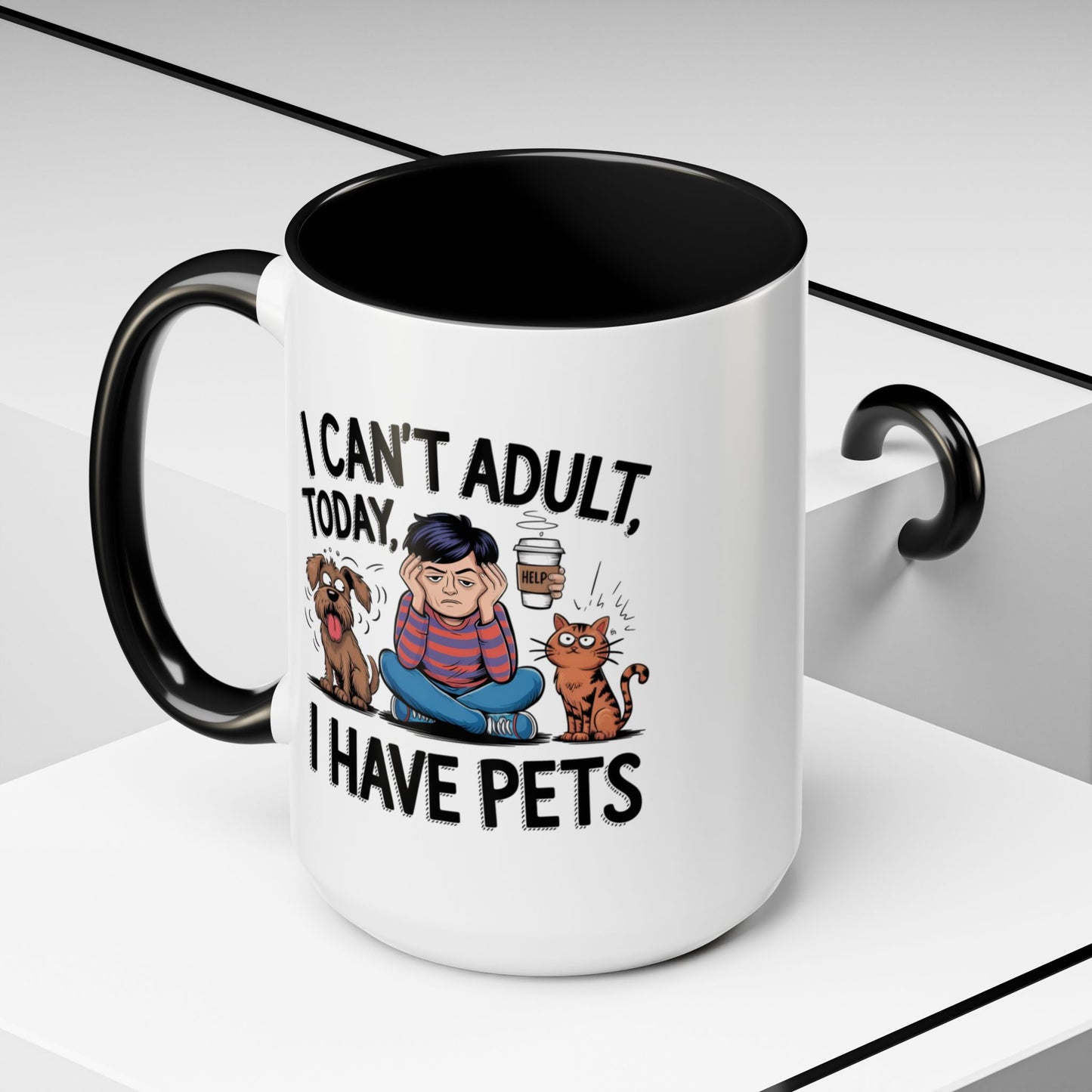 Animal Mug - I Can't Adult Today