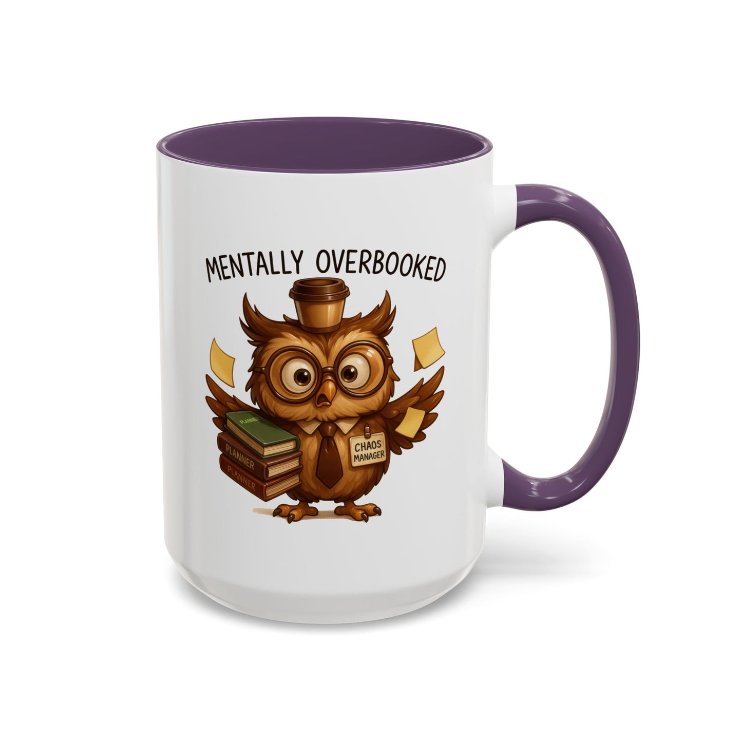 Office Mug - Mentally Overbooked