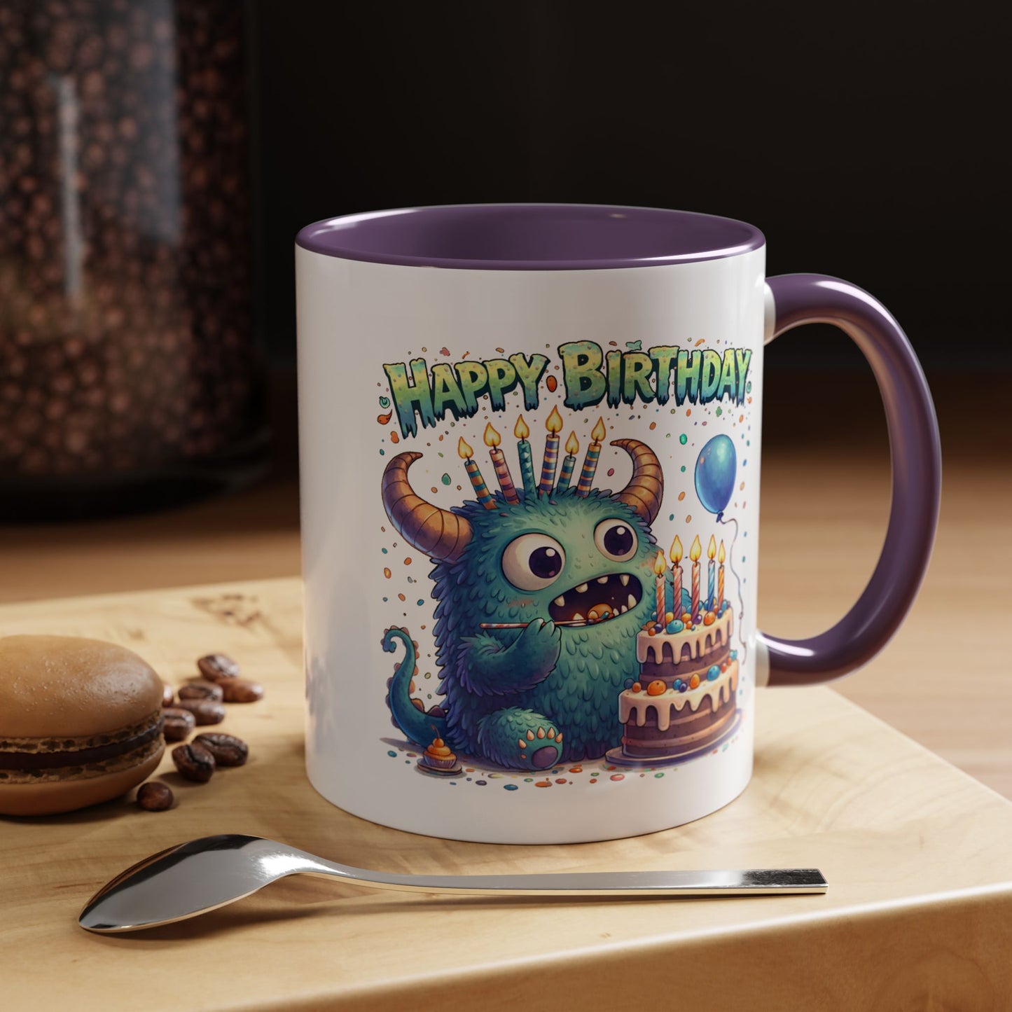 Birthday Mug - Monster Cake