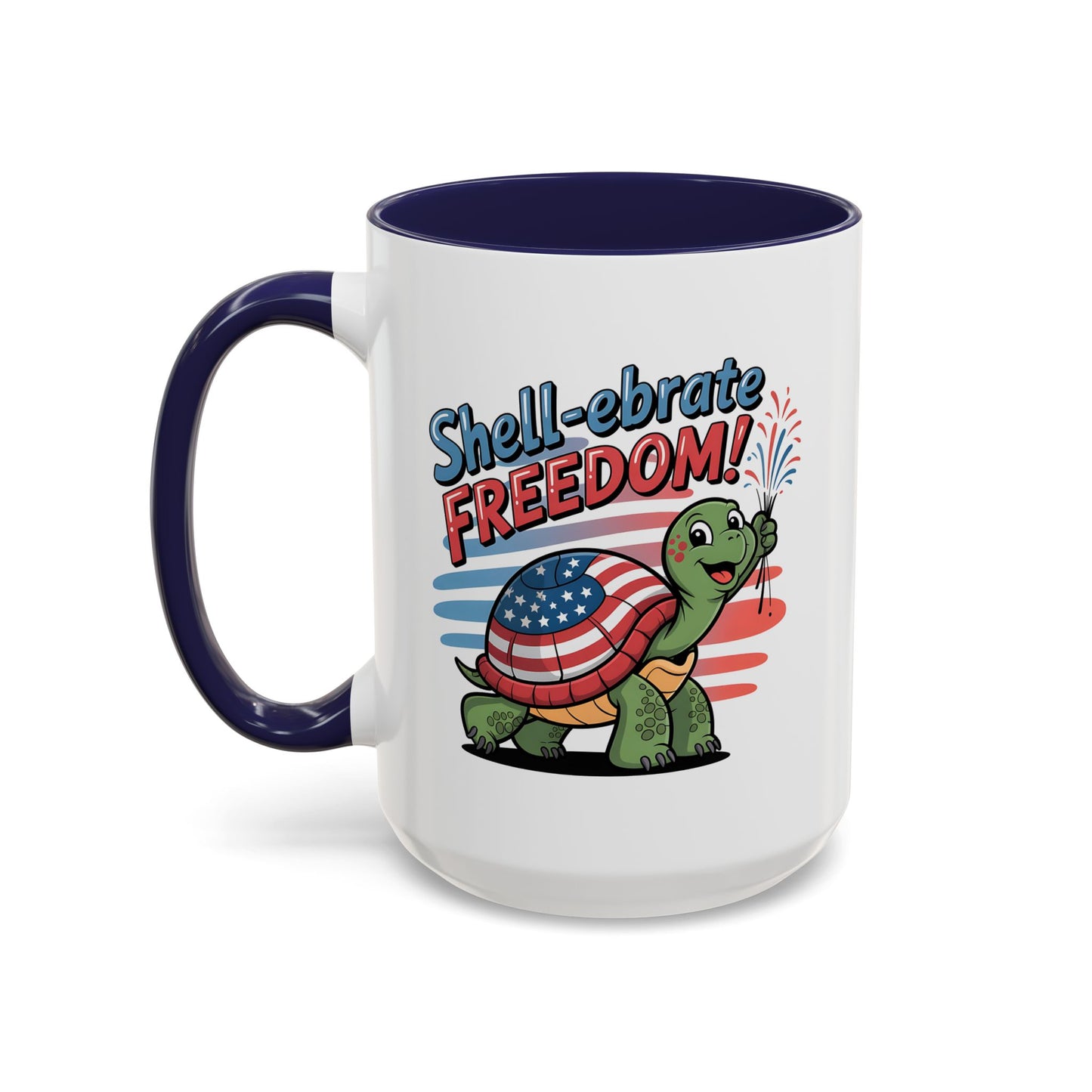 4th of July Mug - Shell-ebrate Freedom