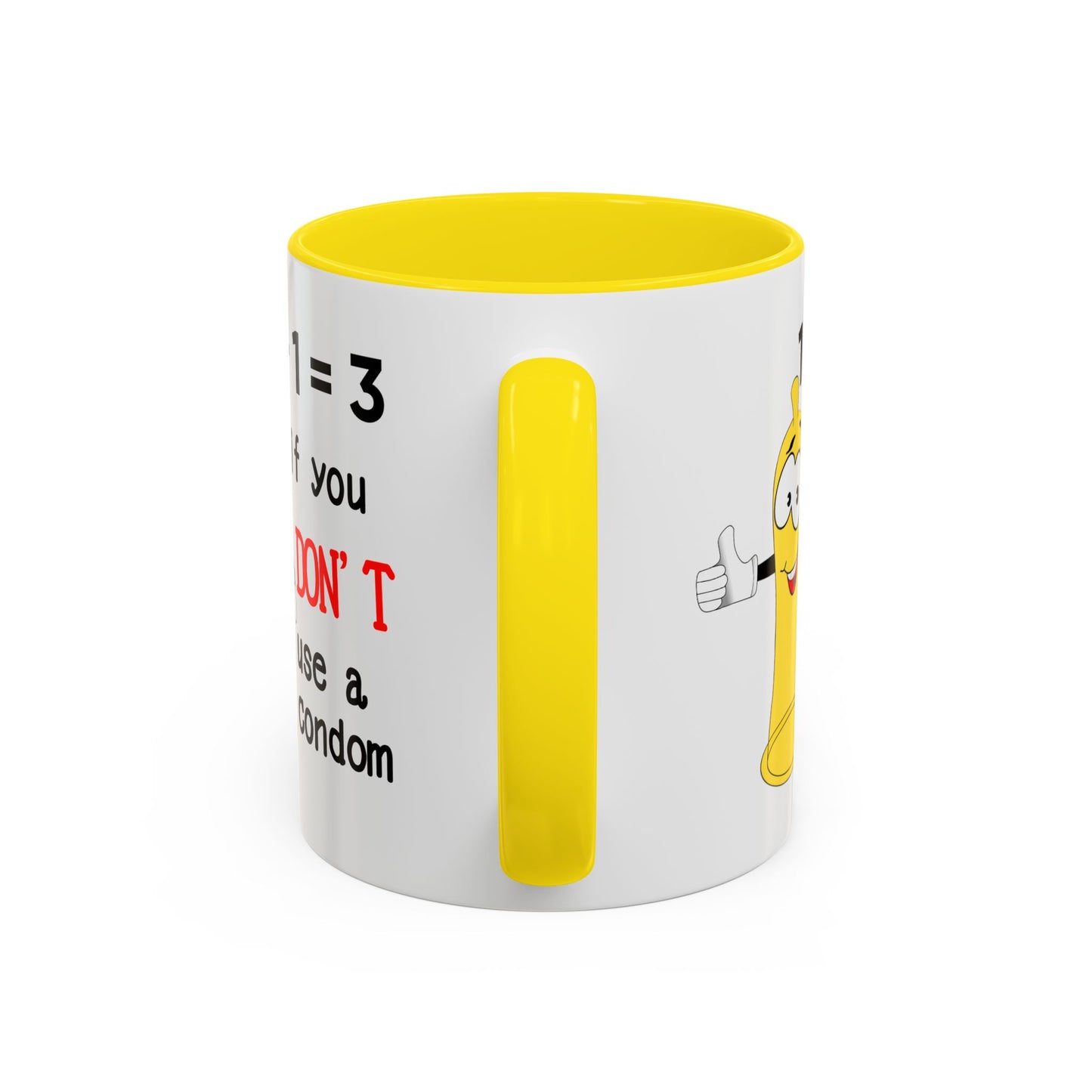 Adult Mug - One Plus One Equals Three