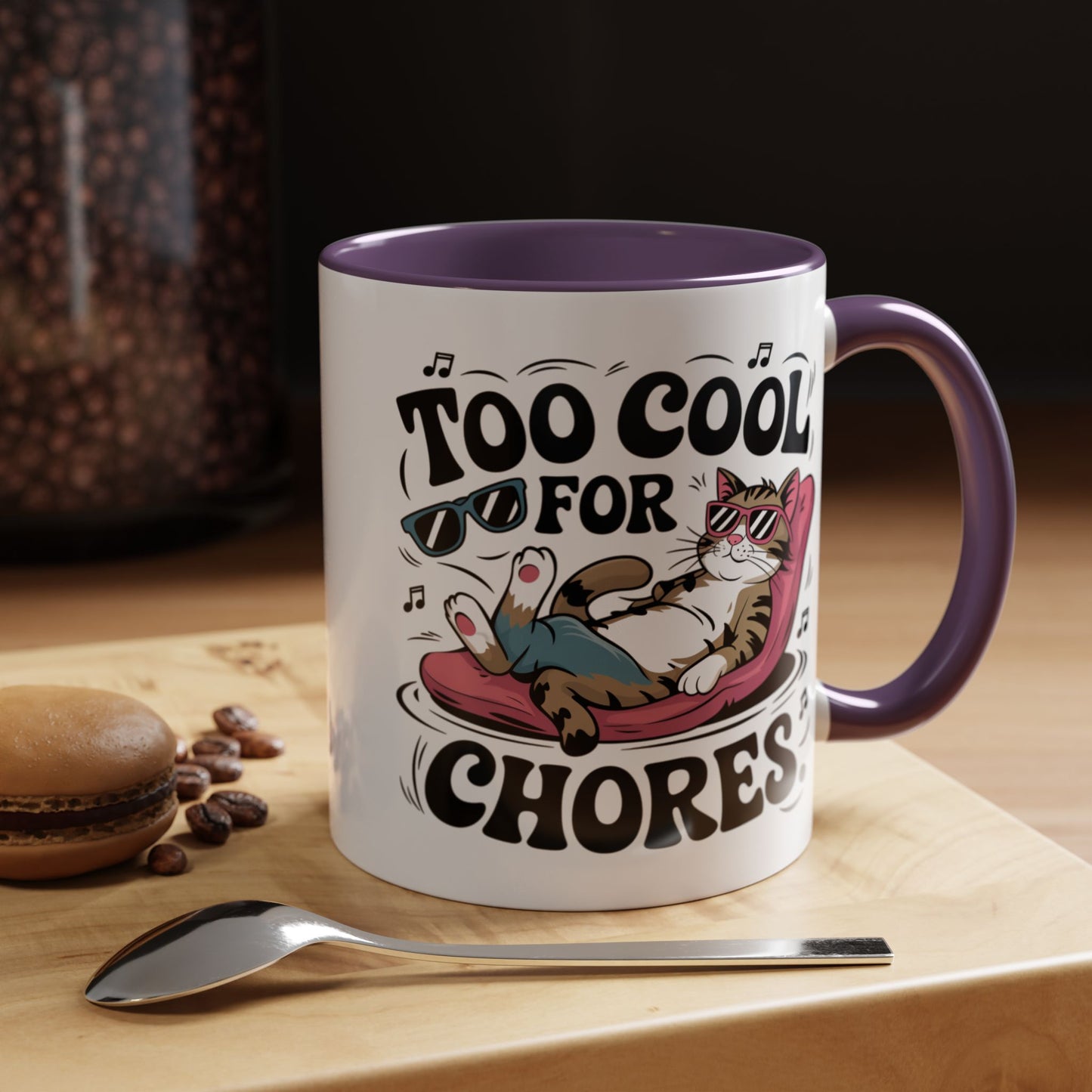 Animal Mug - Too Cool For Chores