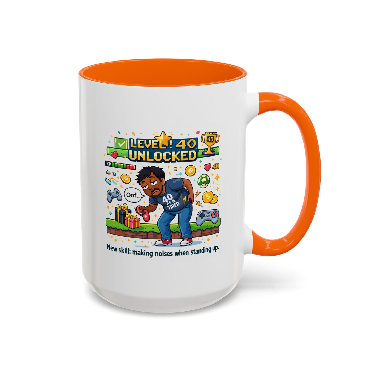 Birthday Mug - Level 40 Unlocked