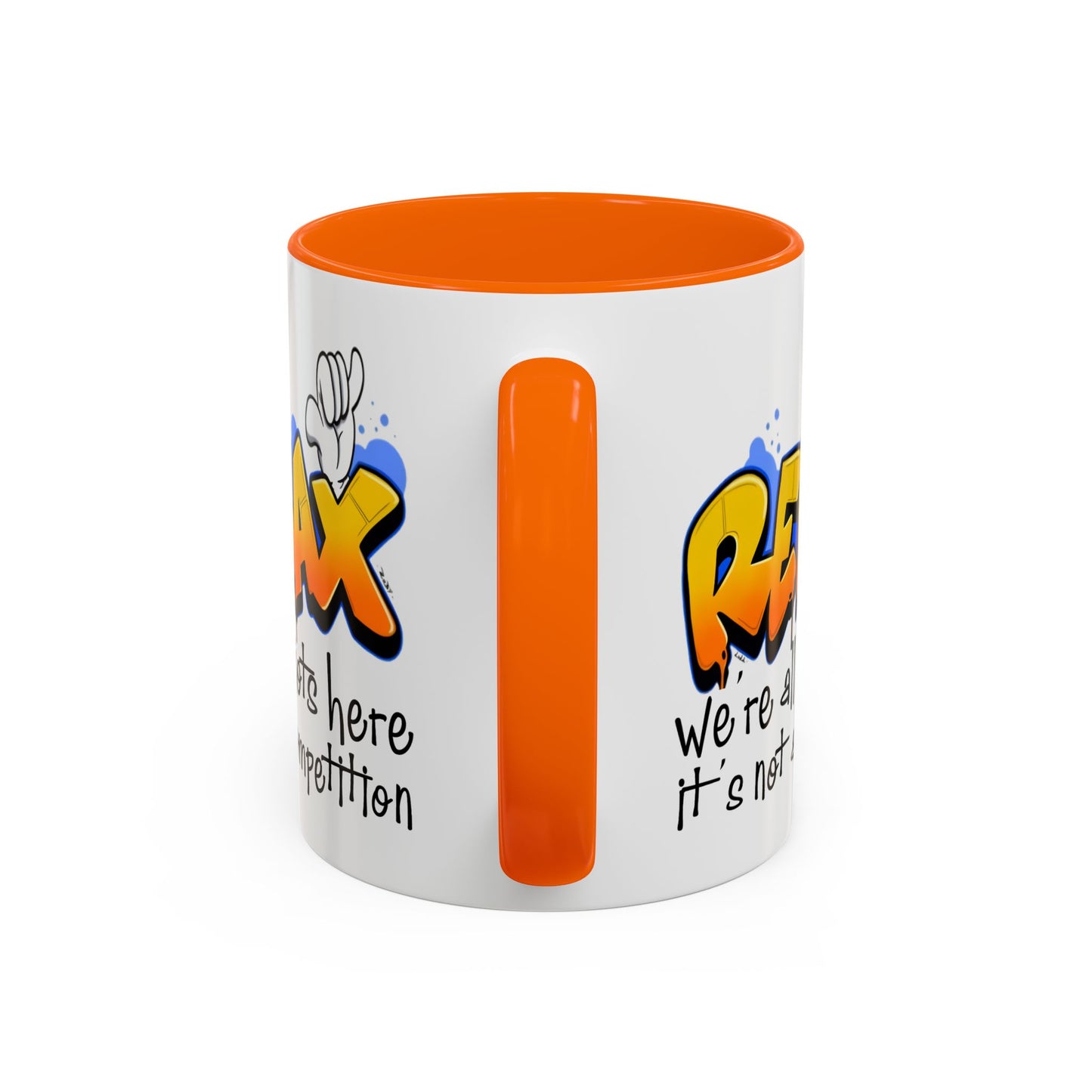 Humor Mug - Relax We're All Idiots Here