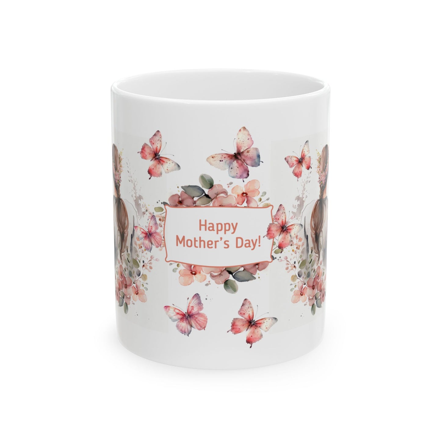 Mother's Day Mug - Happy Mother's Day Mom & Daughter
