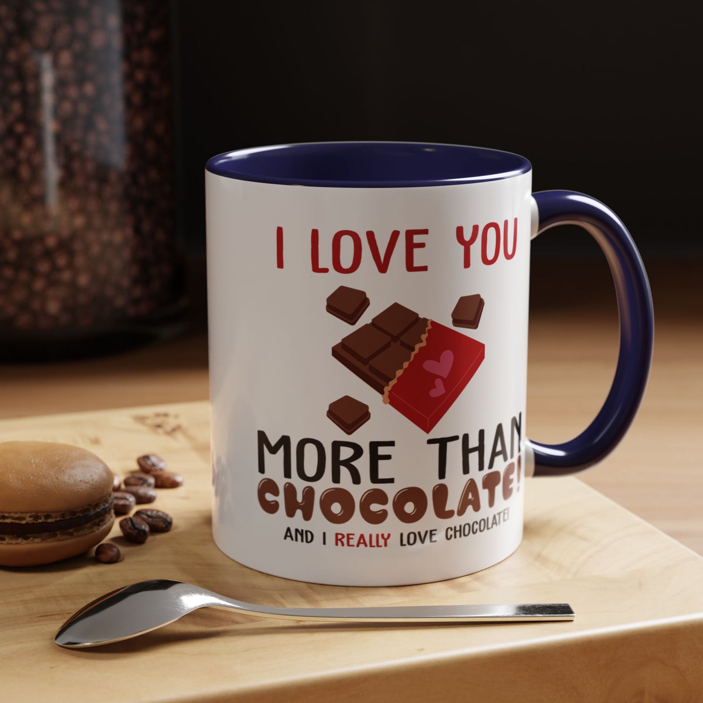 Anniversary Mug - I Love You More Than Chocolate