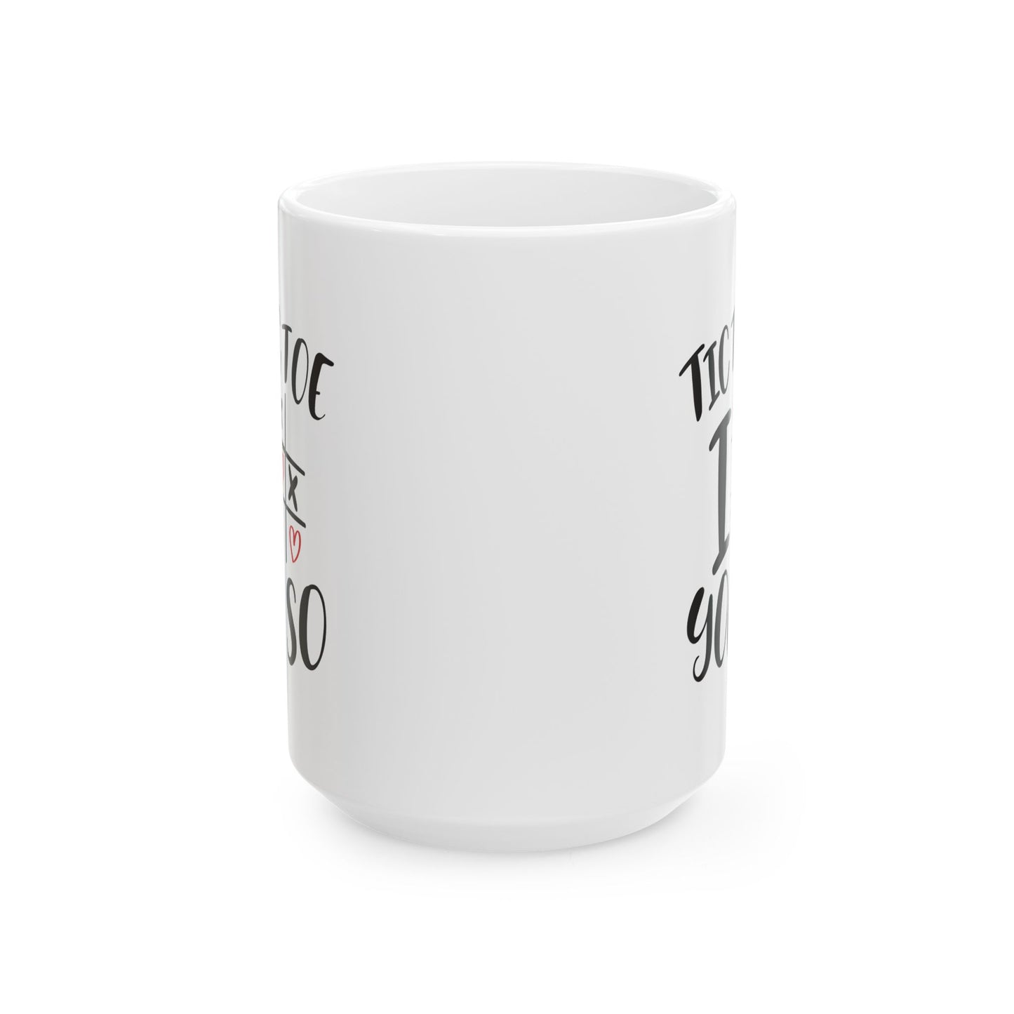 Valentine's Day Mug - Tic Tac Toe