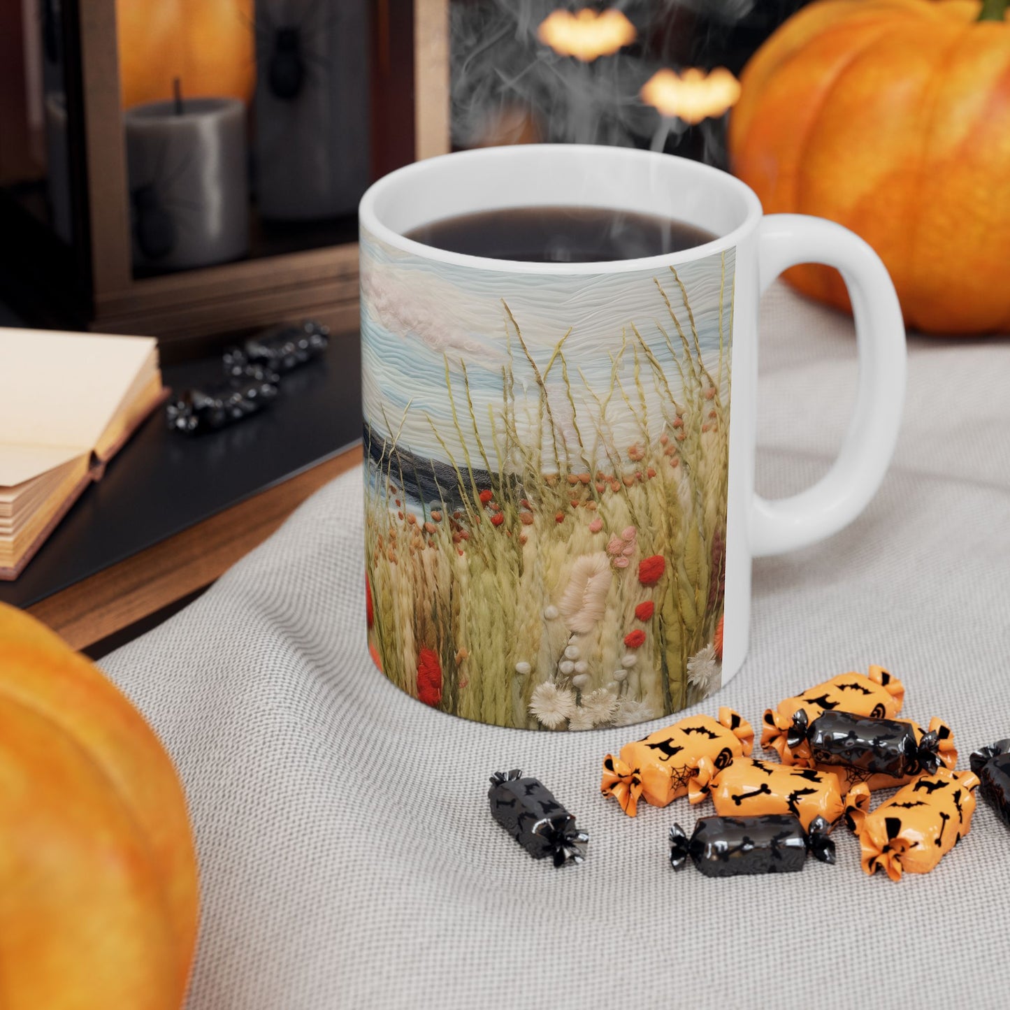 Artistic Mug - Felted Lighthouse 6