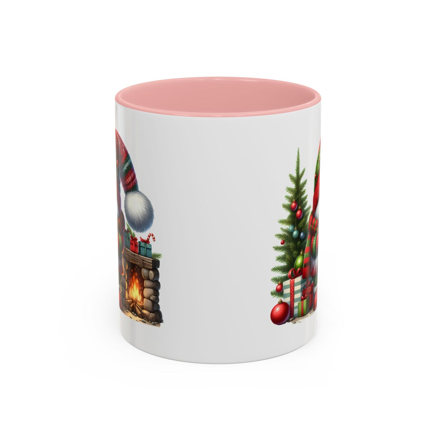 Christmas Mug - Gnome Fireplace
