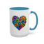 Animal Mug - Dog Paws Heart