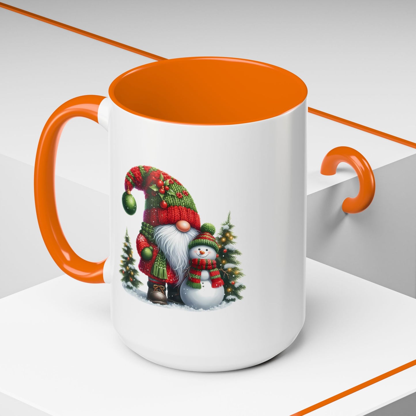 Christmas Mug - Gnome and Snowman
